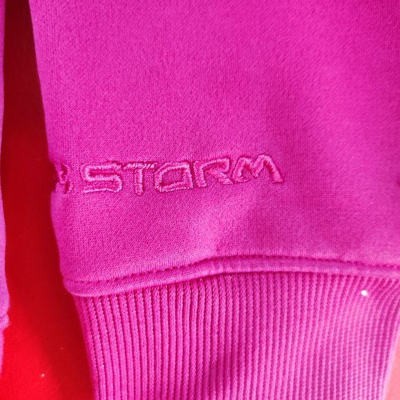 Under Armour UA Storm magenta hoodie women's size S - Picture 6 of 6